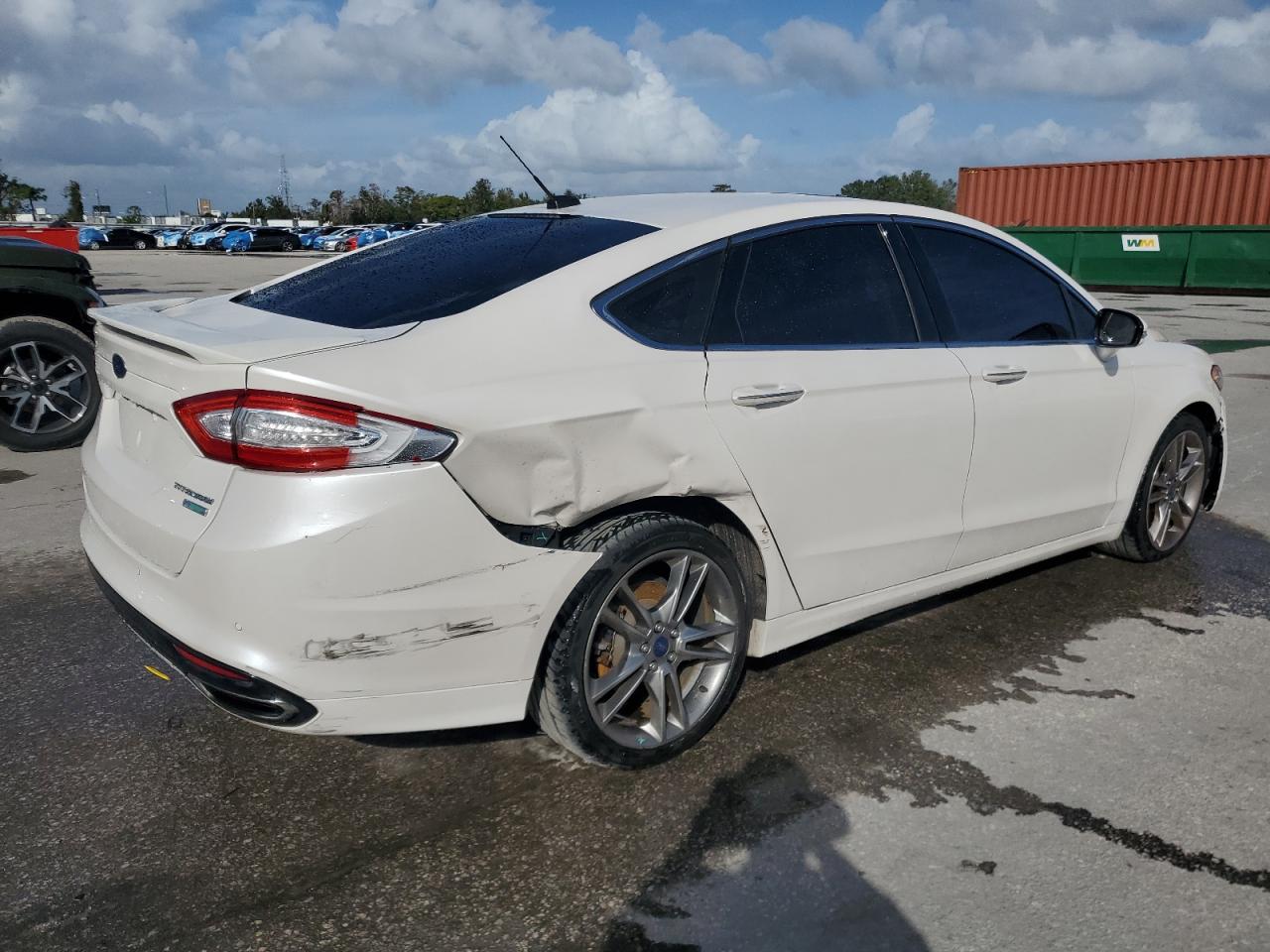 Lot #3026815995 2016 FORD FUSION TIT