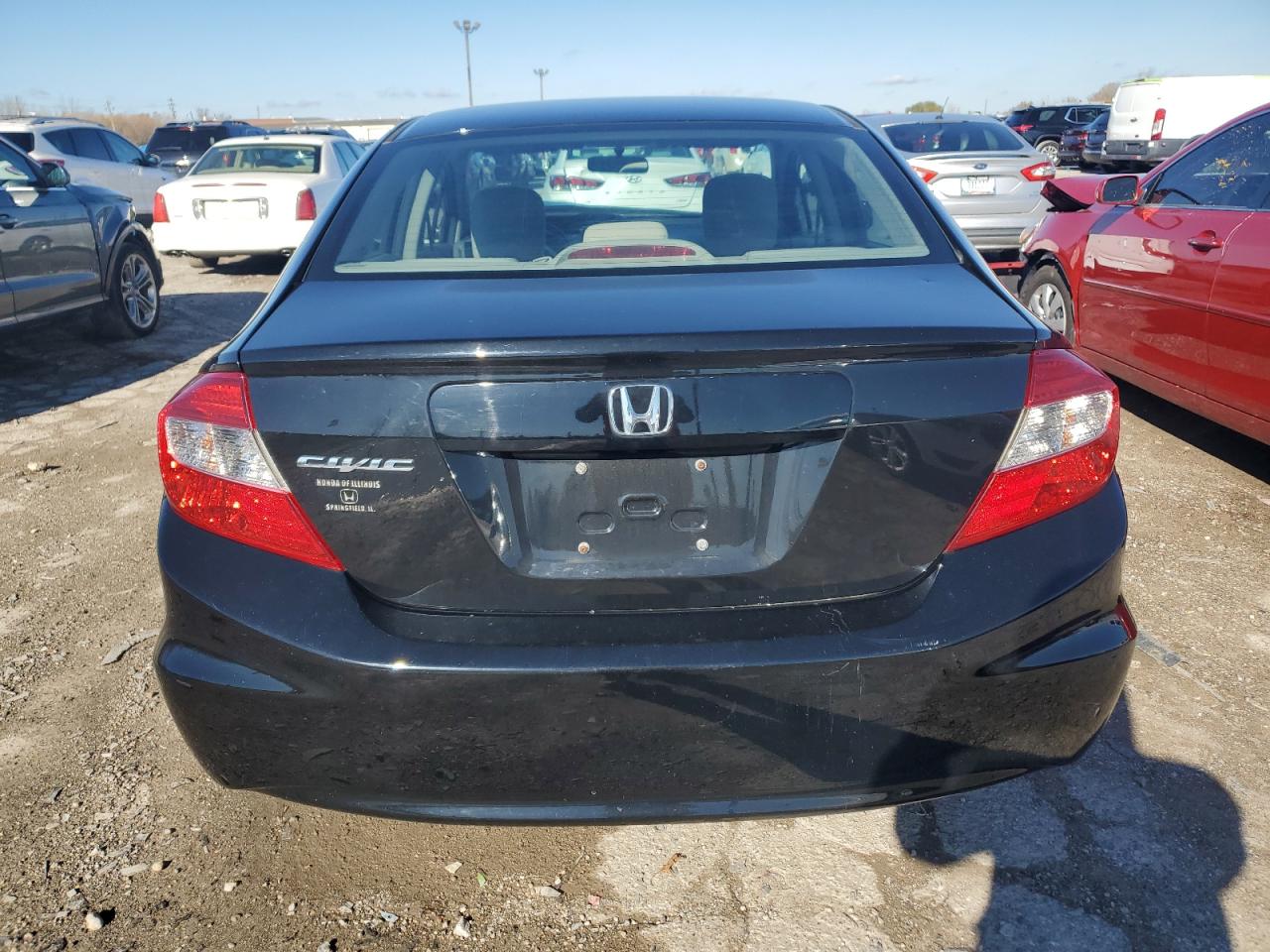 Lot #3022966148 2012 HONDA CIVIC LX