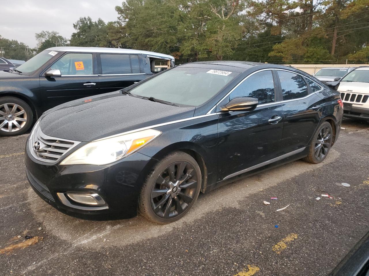 Lot #3024189824 2013 HYUNDAI AZERA GLS