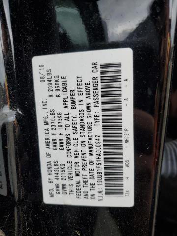 2017 ACURA TLX TECH - 19UUB1F51HA000942