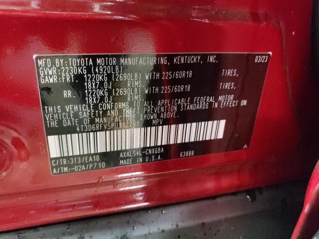 2023 TOYOTA RAV4 LIMIT - 4T3D6RFV5PU112791