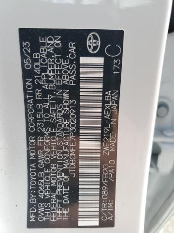 2023 TOYOTA COROLLA LE - JTDBCMFE7P3020913
