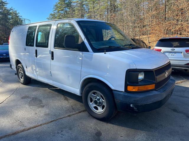 CHEVROLET EXPRESS G1 2004 white cargo va gas 1GCFG15X141170465 photo #1