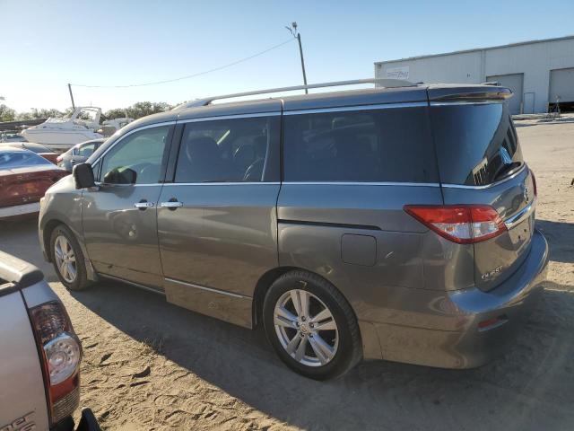 NISSAN QUEST S 2014 gray sports v gas JN8AE2KP3E9106431 photo #3