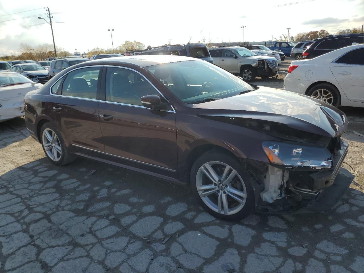 Lot #3024176856 2014 VOLKSWAGEN PASSAT SEL