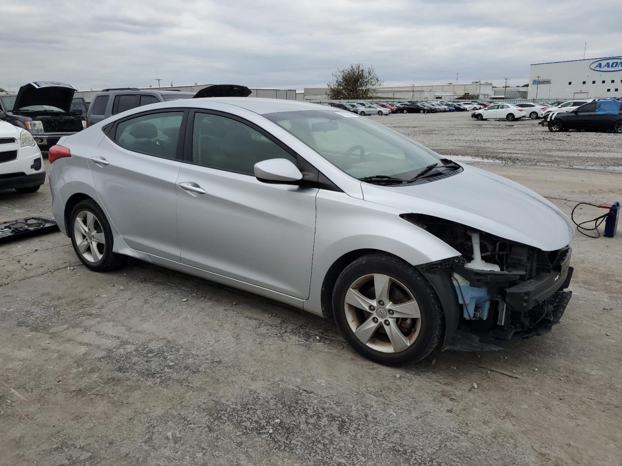 Lot #3024147855 2013 HYUNDAI ELANTRA GL