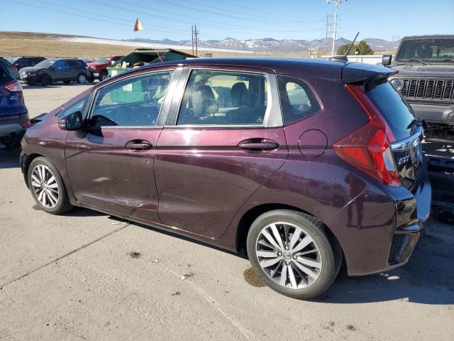 HONDA FIT EX 2016 purple  gas JHMGK5H99GS014923 photo #3