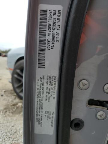 2021 DODGE CHALLENGER - 2C3CDZFJ6MH604762