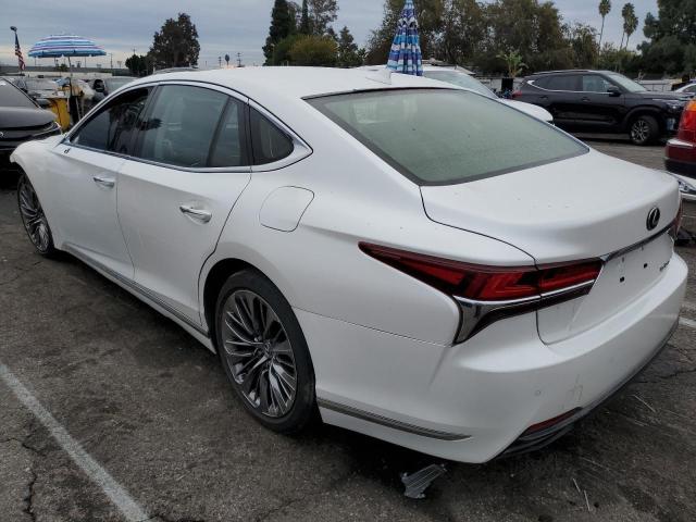 LEXUS LS 500 BAS 2018 white  gas JTHC51FF0J5000163 photo #3