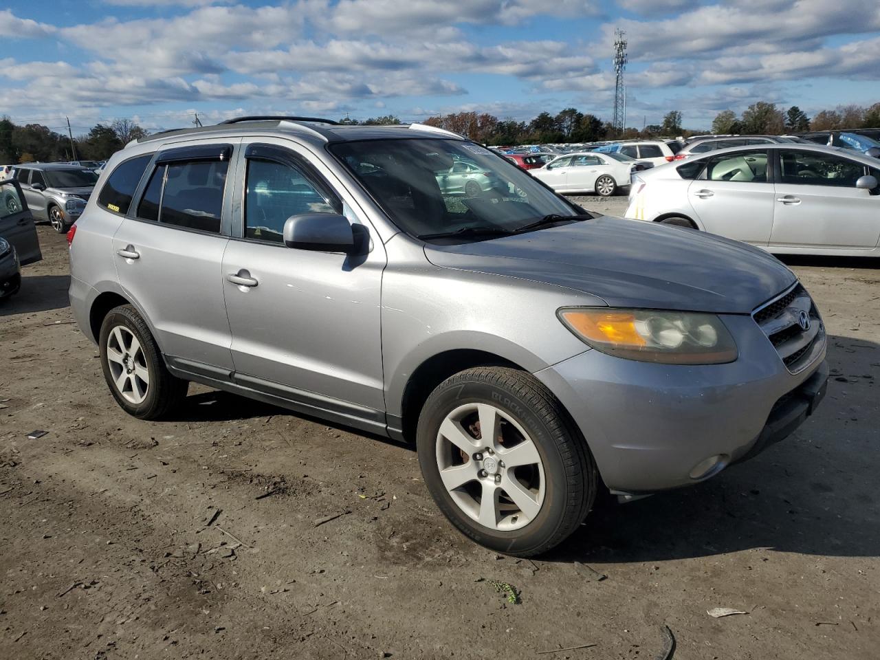 Lot #2994228259 2007 HYUNDAI SANTA FE S