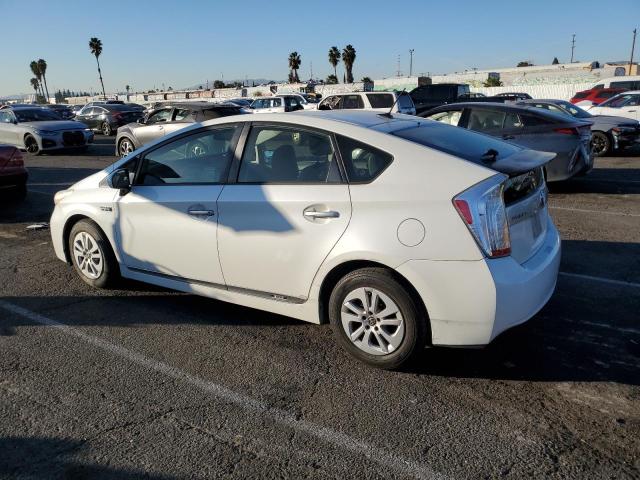 TOYOTA PRIUS PLUG 2012 white  hybrid engine JTDKN3DP9C3009477 photo #3