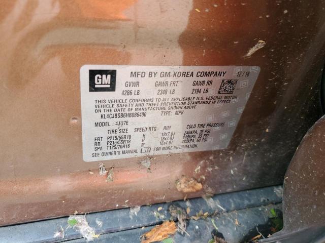 2017 BUICK ENCORE PRE - KL4CJBSB6HB086400