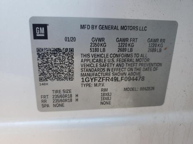 2020 CADILLAC XT4 SPORT - 1GYFZFR49LF094478