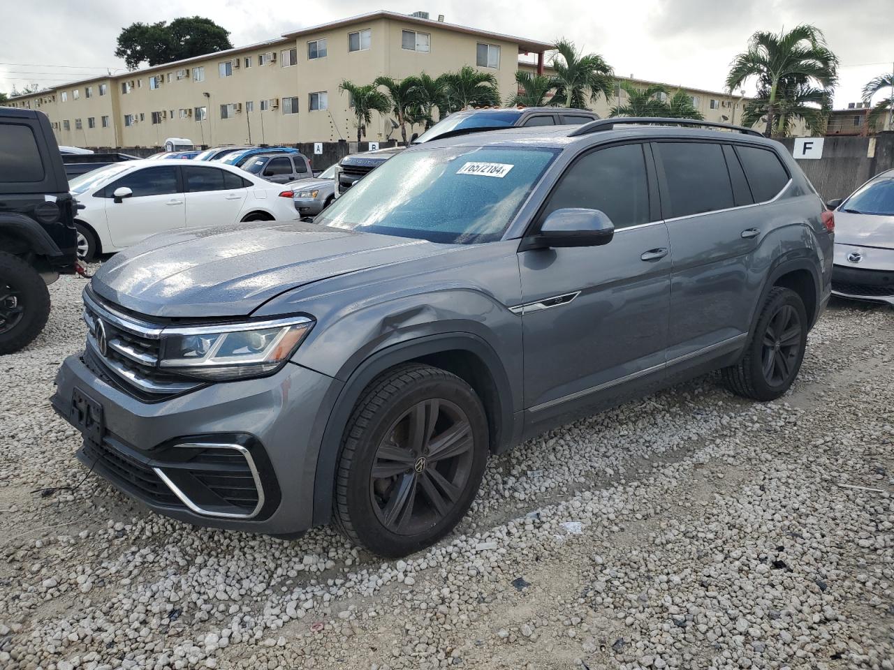 Lot #2980750393 2021 VOLKSWAGEN ATLAS SE