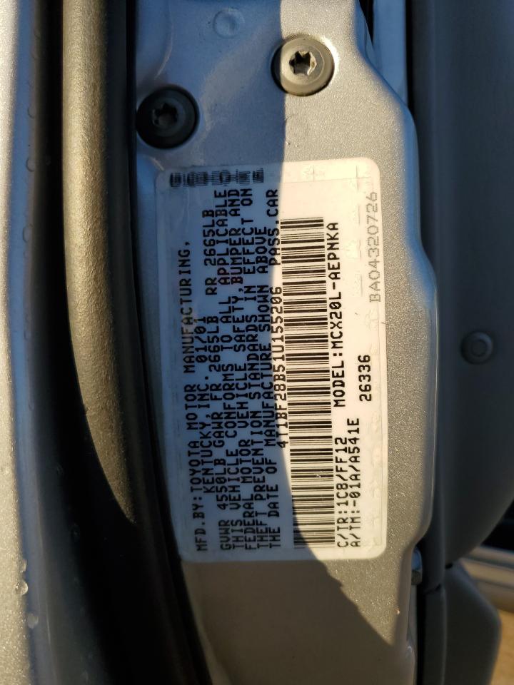 Lot #3286647310 2001 TOYOTA AVALON XL