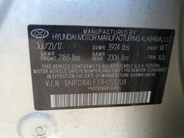 2018 HYUNDAI ELANTRA SE - 5NPD84LF7JH253208