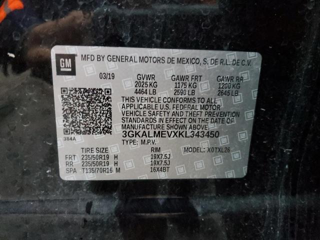 2019 GMC TERRAIN SL - 3GKALMEVXKL343450