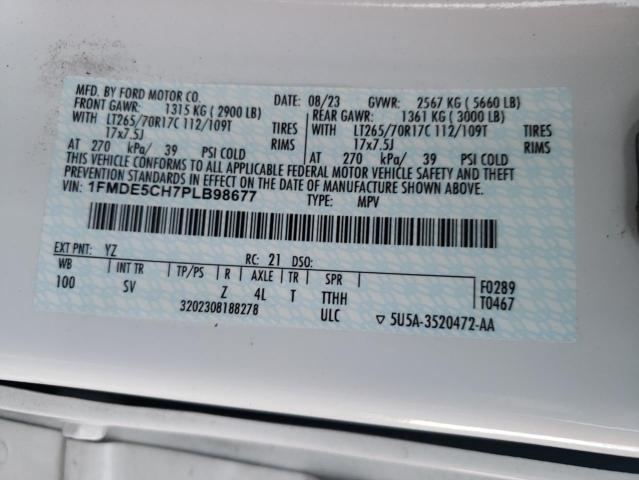 2023 FORD BRONCO BAS - 1FMDE5CH7PLB98677
