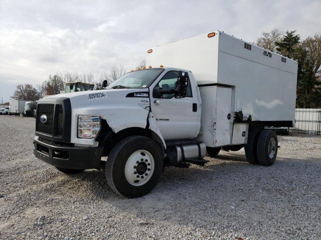 FORD F750 SUPER 2022 white  diesel 1FDNF7DC3NDF07519 photo #1