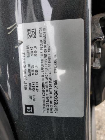 2016 BUICK VERANO CON - 1G4PR5SK4G4102156
