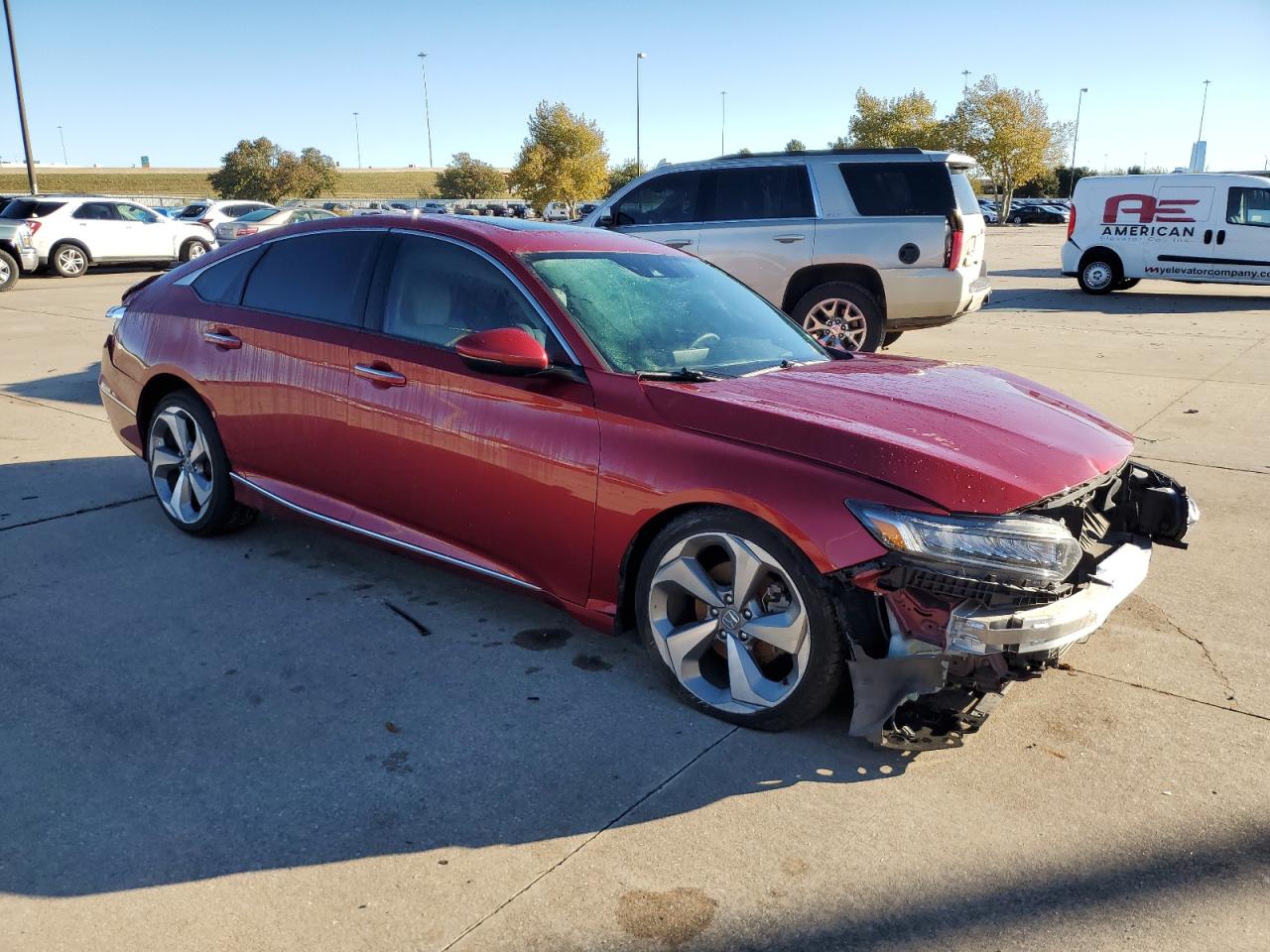 Lot #3021001182 2018 HONDA ACCORD TOU