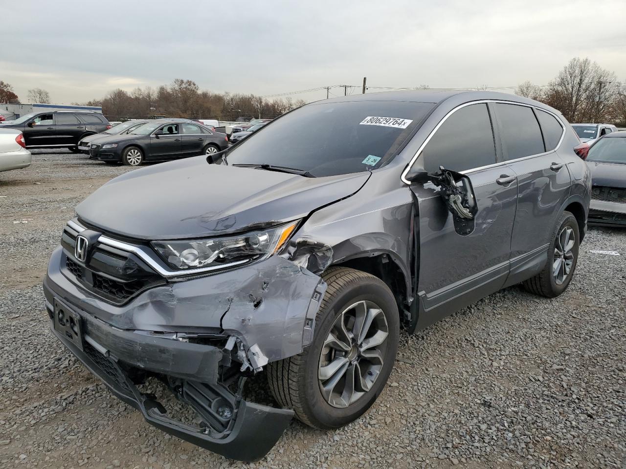 Lot #3028339785 2021 HONDA CR-V EX