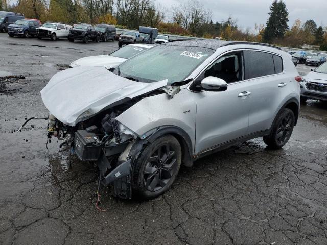 KIA SPORTAGE S 2020 silver  Gasoline KNDP6CAC1L7653777 photo #1