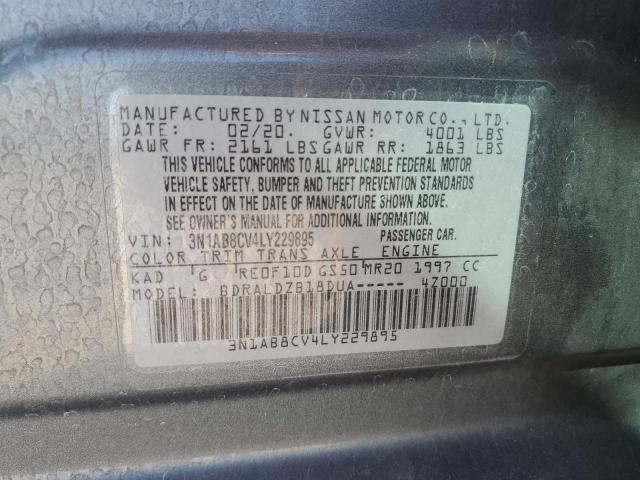 2020 NISSAN SENTRA SV - 3N1AB8CV4LY229895