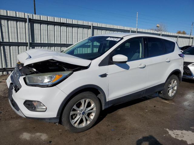 FORD ESCAPE SE 2017 white  gas 1FMCU9GD7HUD11181 photo #1