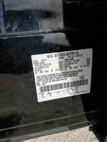 2016 LINCOLN MKX PREMIE - 2LMTJ6JRXGBL66258