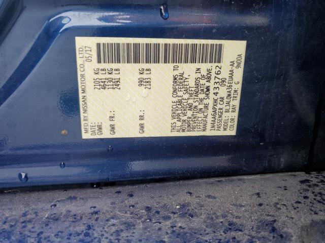 2017 NISSAN MAXIMA 3.5 - 1N4AA6APXHC433762