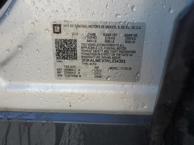 2019 GMC TERRAIN SL - 3GKALMEV7KL234301