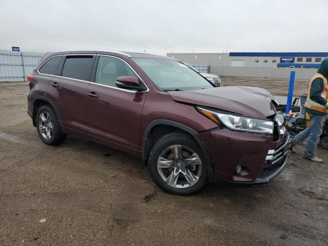 Vin: 5tddzrfh4js875072, lot: 79820904, toyota highlander limited 20184