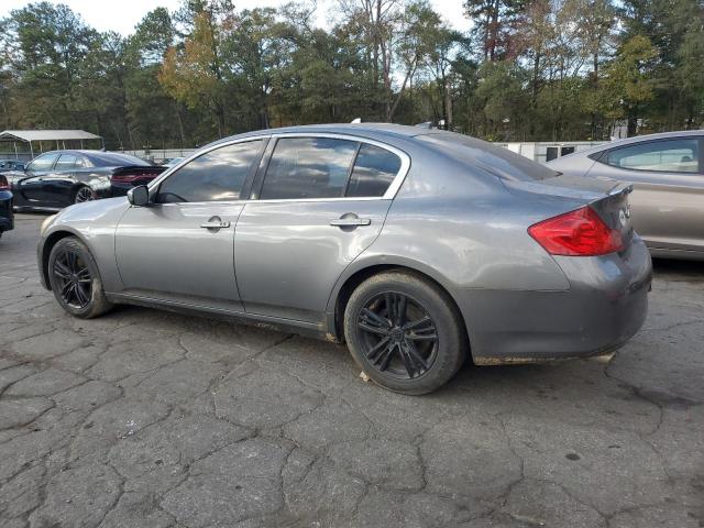 INFINITI G25 BASE 2011 gray sedan 4d gas JN1DV6AP0BM601568 photo #3