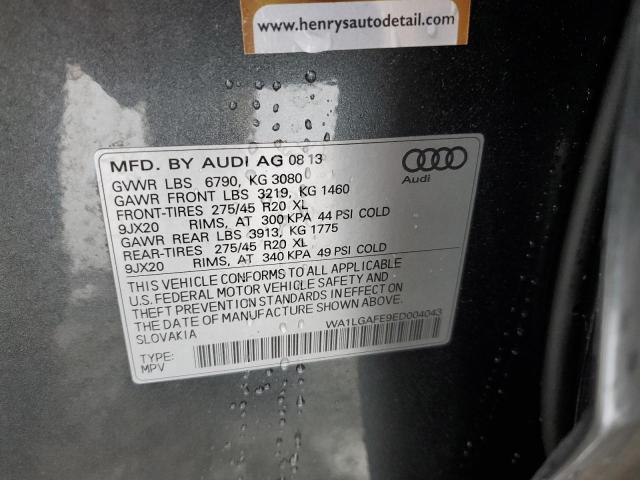 VIN WA1LGAFE9ED004043 2014 AUDI Q7 no.13