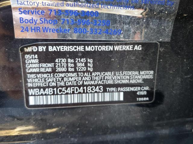 VIN WBA4B1C54FD418343 2015 BMW 4 SERIES no.12