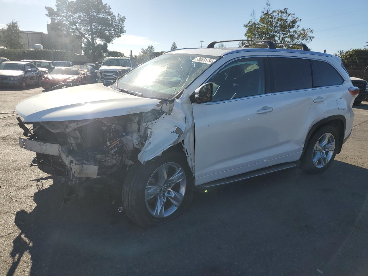 Lot #3033213805 2016 TOYOTA HIGHLANDER