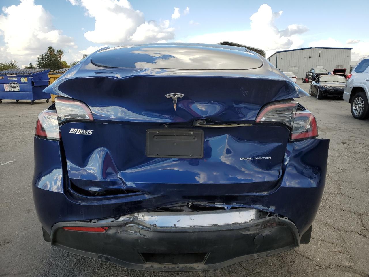 Lot #2990977232 2022 TESLA MODEL Y