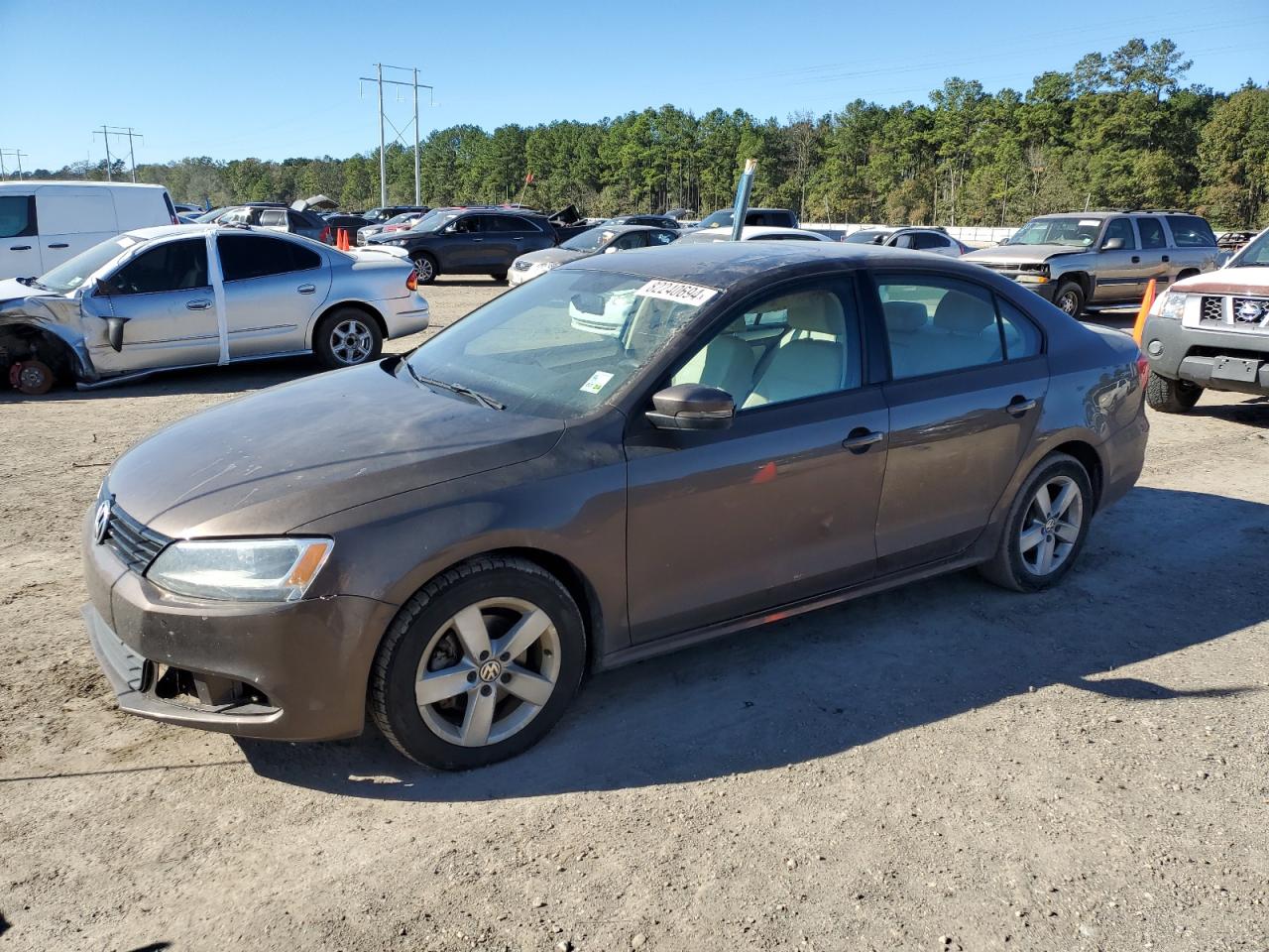 Lot #2996581688 2012 VOLKSWAGEN JETTA TDI