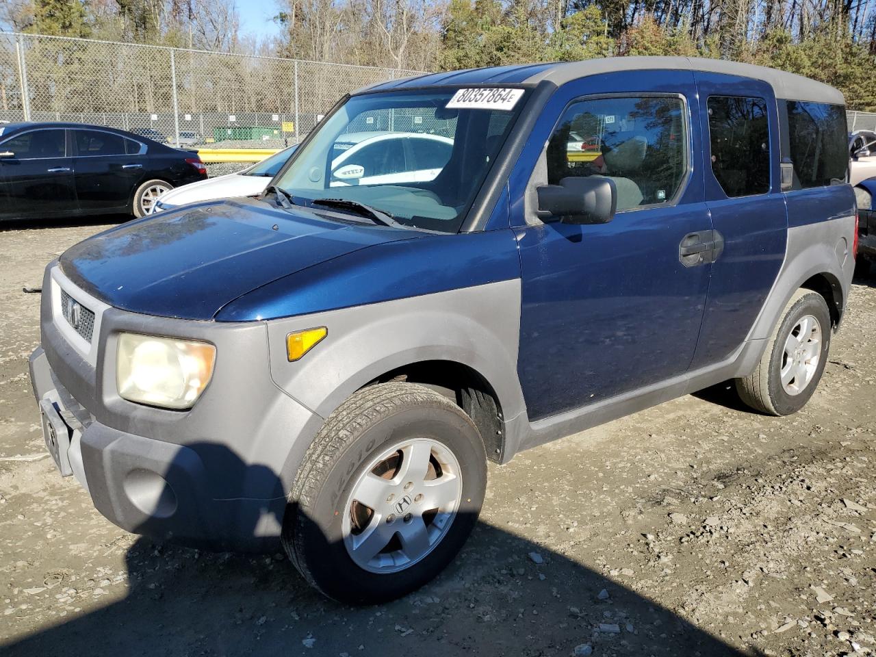 Lot #2993693156 2003 HONDA ELEMENT EX