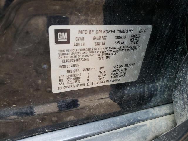 2017 BUICK ENCORE PRE - KL4CJESB4HB224842