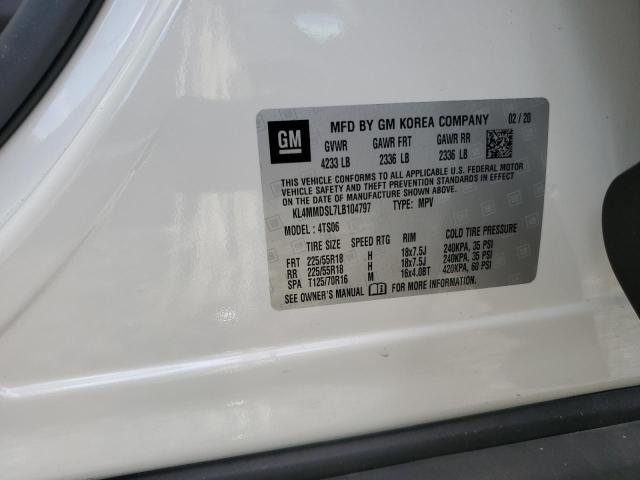 2020 BUICK ENCORE GX - KL4MMDSL7LB104797