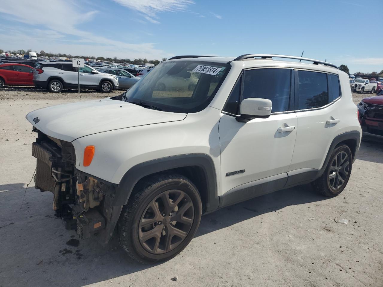 Lot #3024685582 2018 JEEP RENEGADE L