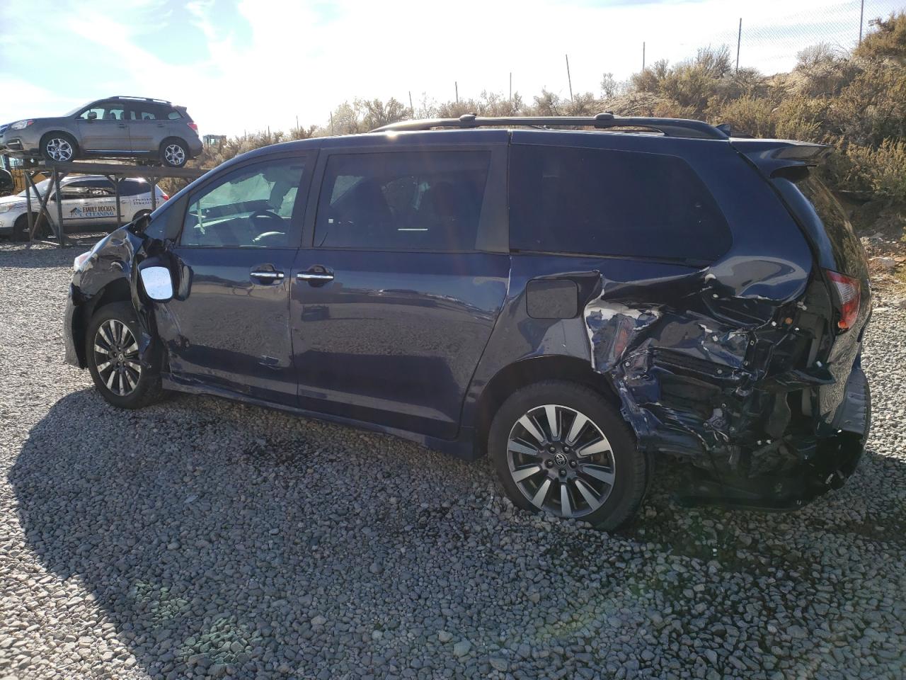 Lot #2977398870 2020 TOYOTA SIENNA XLE