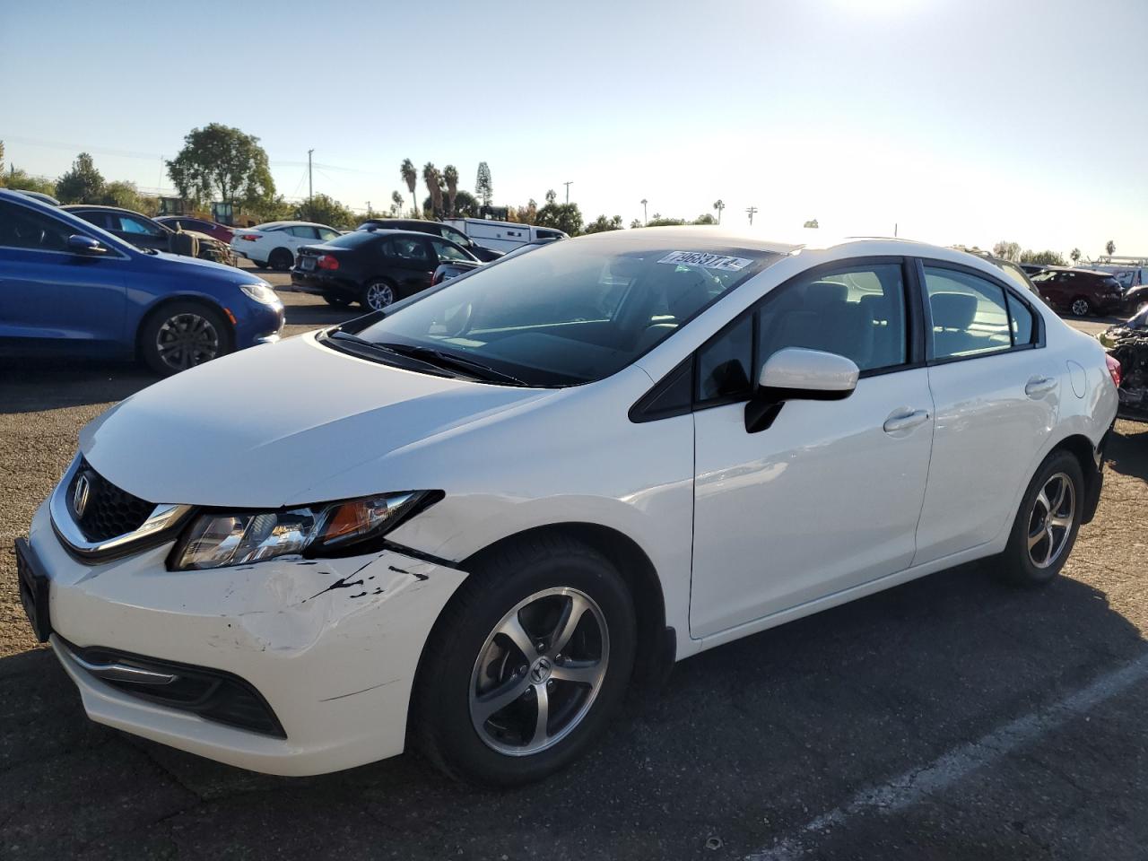 Lot #3028290849 2015 HONDA CIVIC SE