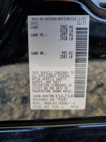2024 NISSAN ALTIMA SV - 1N4BL4DV7RN356254