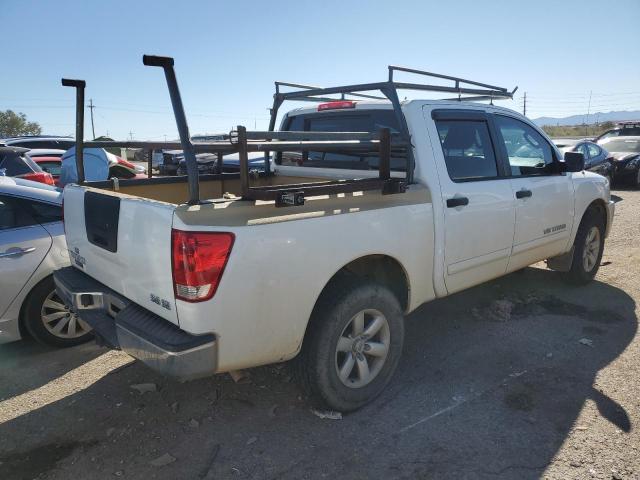 NISSAN TITAN XE 2009 white  gas 1N6AA07C49N306648 photo #4