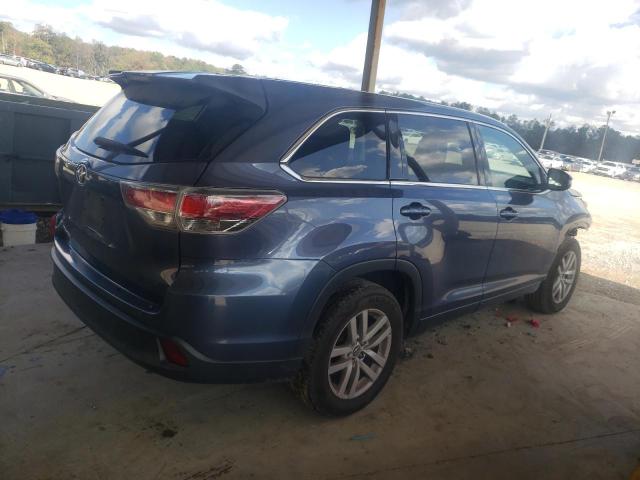 VIN 5TDZARFH4GS020264 2016 Toyota Highlander, LE no.3