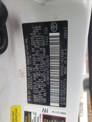 2015 TOYOTA AVALON HYB 4T1BD1EB7FU036679