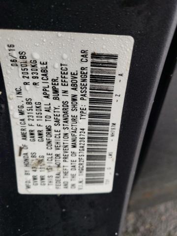 2016 HONDA ACCORD SPO - 1HGCR2F57GA236734